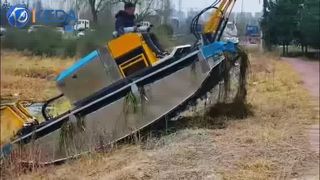 Amphibious Weed Harvester