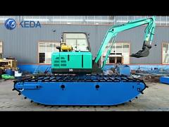 KEDA amphibious excavator