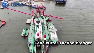 Keda cutter suction dredger1